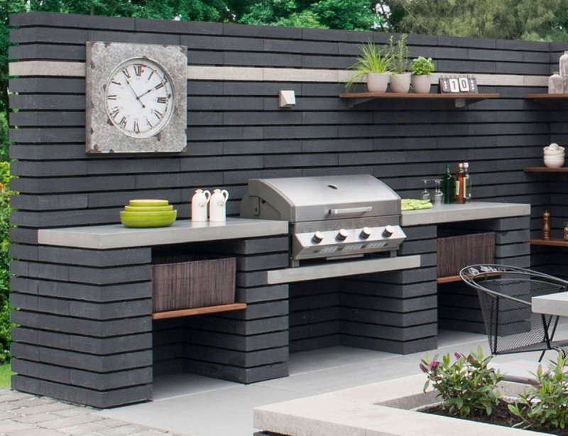 Outdoor kitchen design