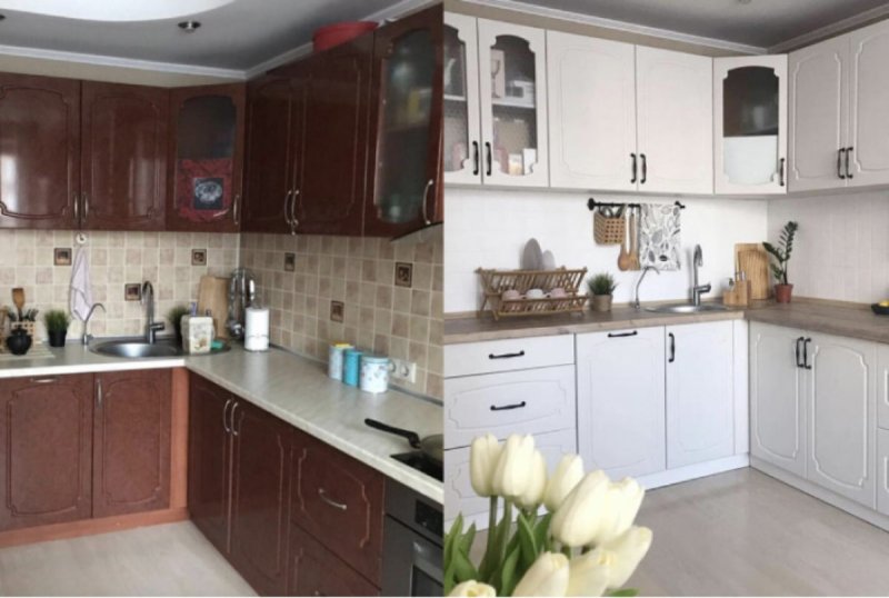 Реставрация кухонного гарнитура