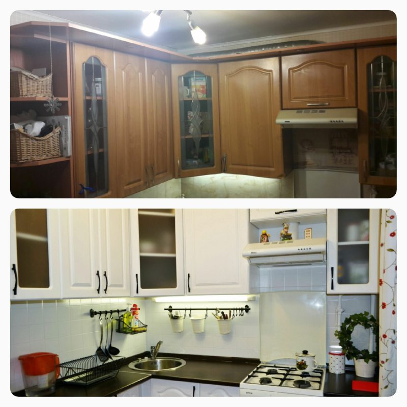 Реставрация кухонного гарнитура