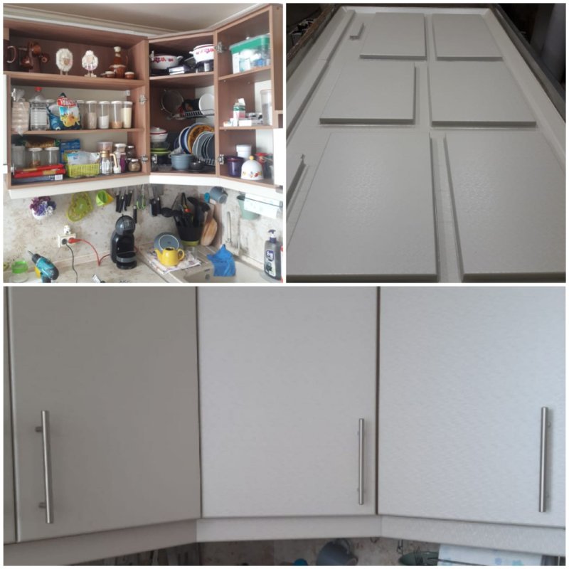 Реставрация кухонных фасадов