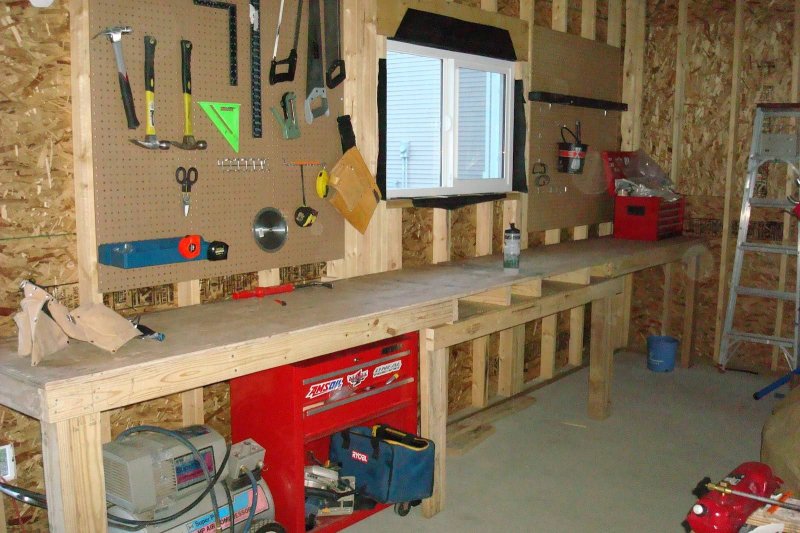 Верстак wood garage