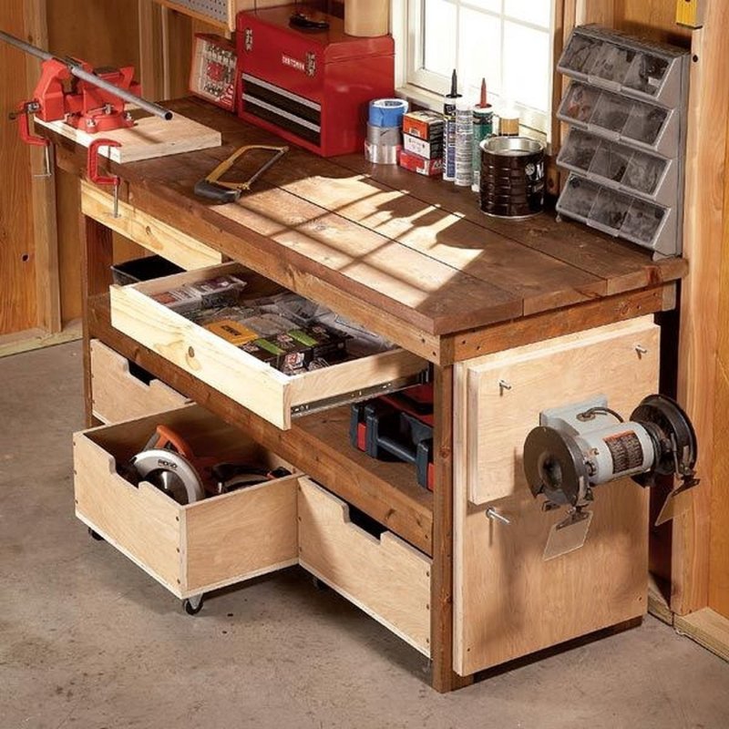 Верстак практик garage 113