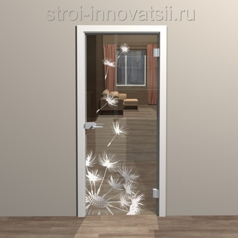 Двери стеклянные