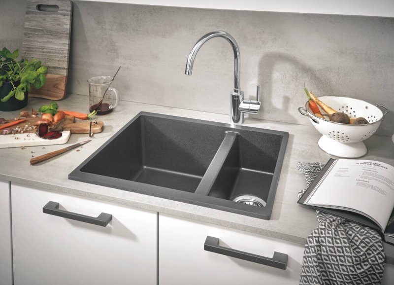 Мойка кухонная из искусственного гранита grohe