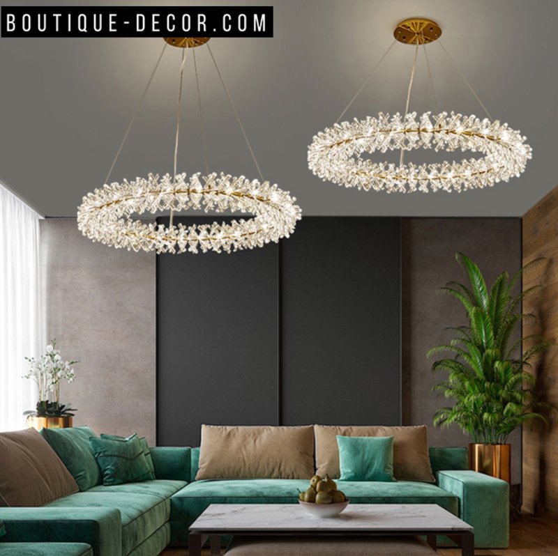 Crystal ring chandelier люстра