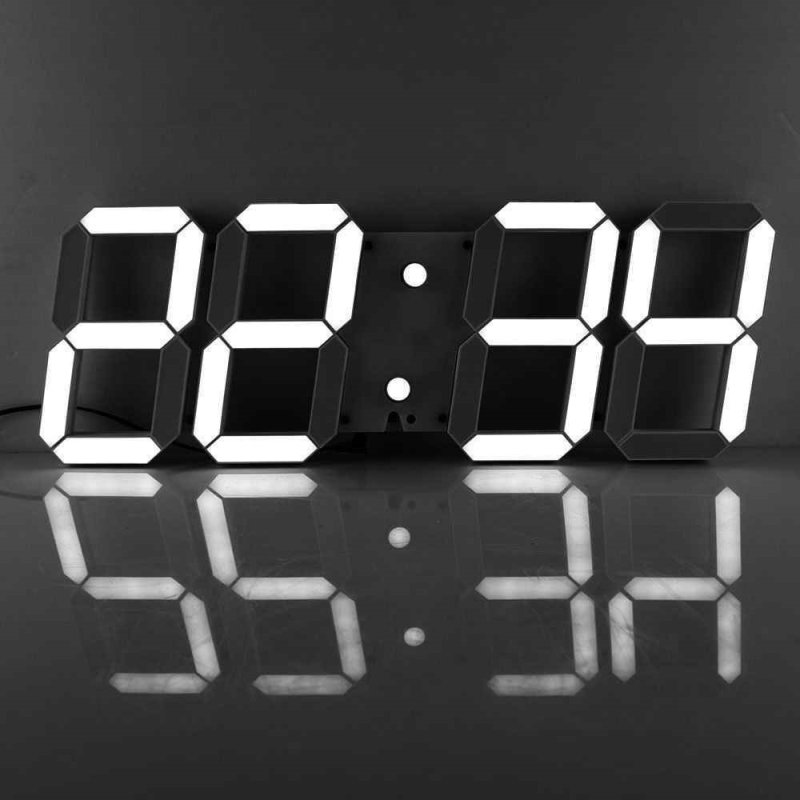 Электронные часы led digital wall clock