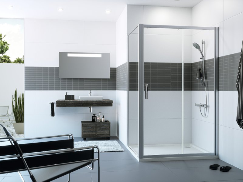 Душевая кабина huppe 100 100 design pure