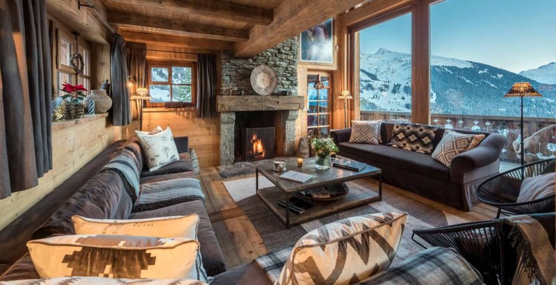 Verbier chalet interior
