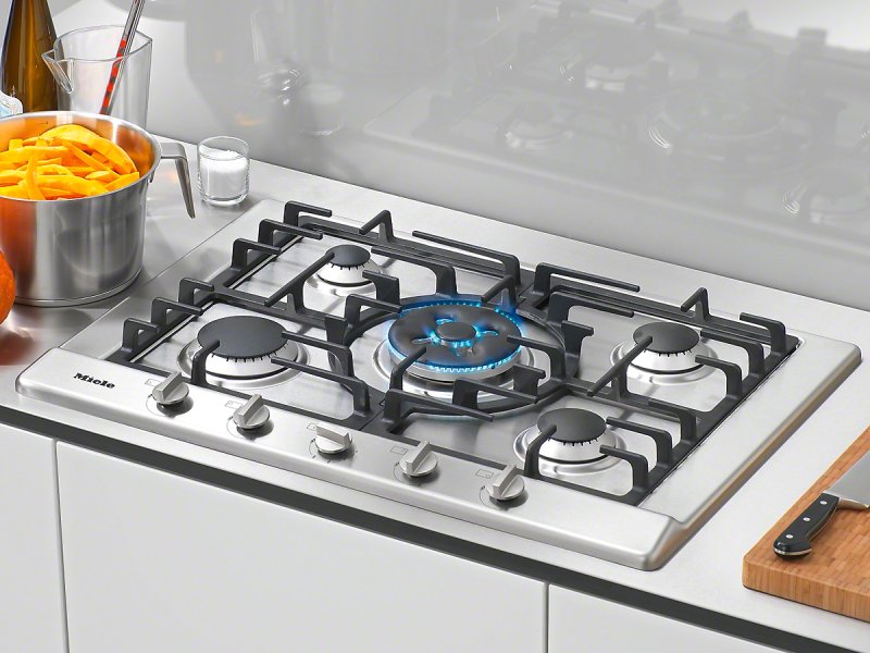 Газовая варочная панель miele km 2034