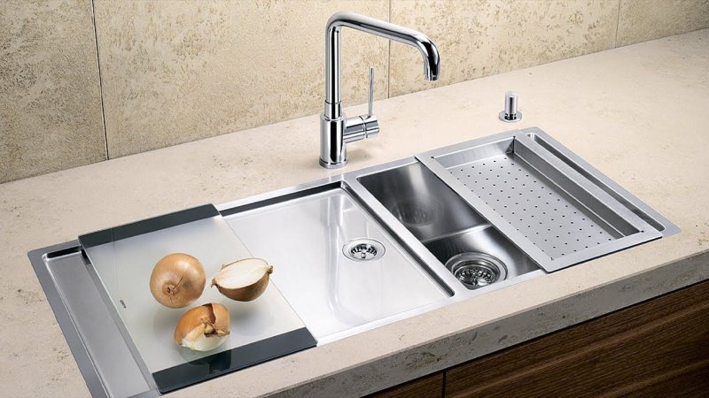 Мойка для кухни из нержавеющей стали blanco