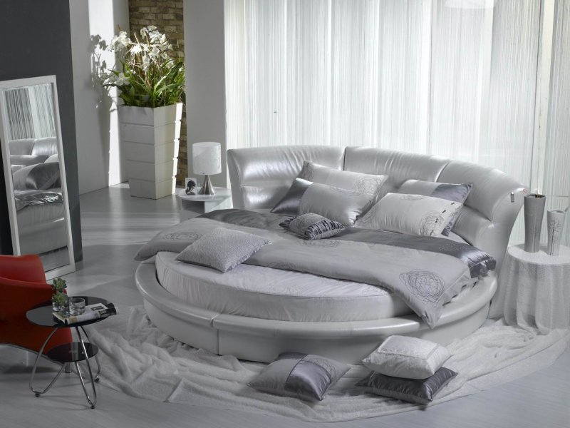 Кровать круглая letto rotondo gm 03