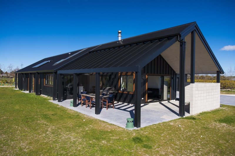 Беседка в стиле барнхаус barn house