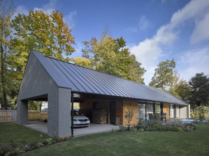 Домсарай в голландии barn house eelderwolde