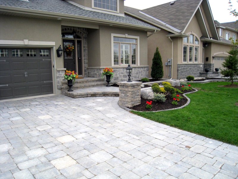 Front yard landscaping