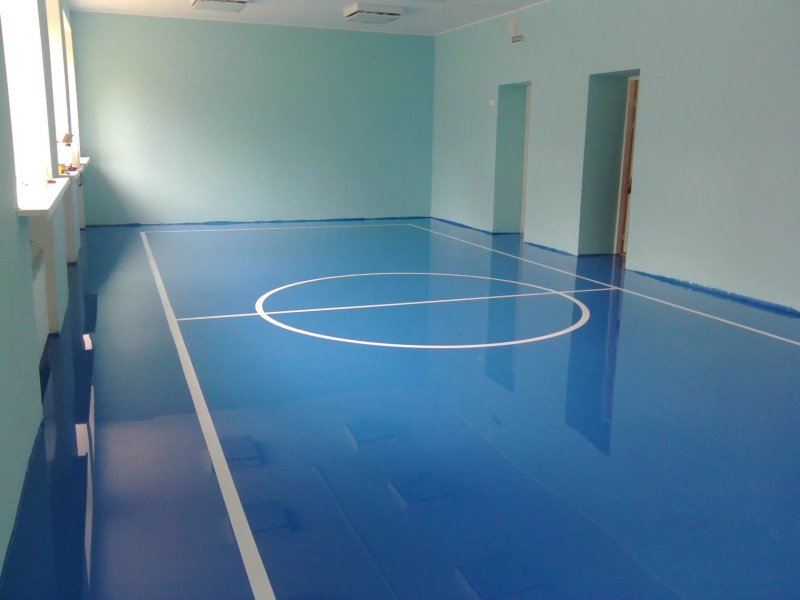 Спортивный линолеум для спортзала