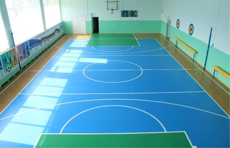 Спортивный линолеум для спортзала