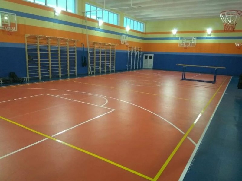 Спортивный линолеум для спортзала