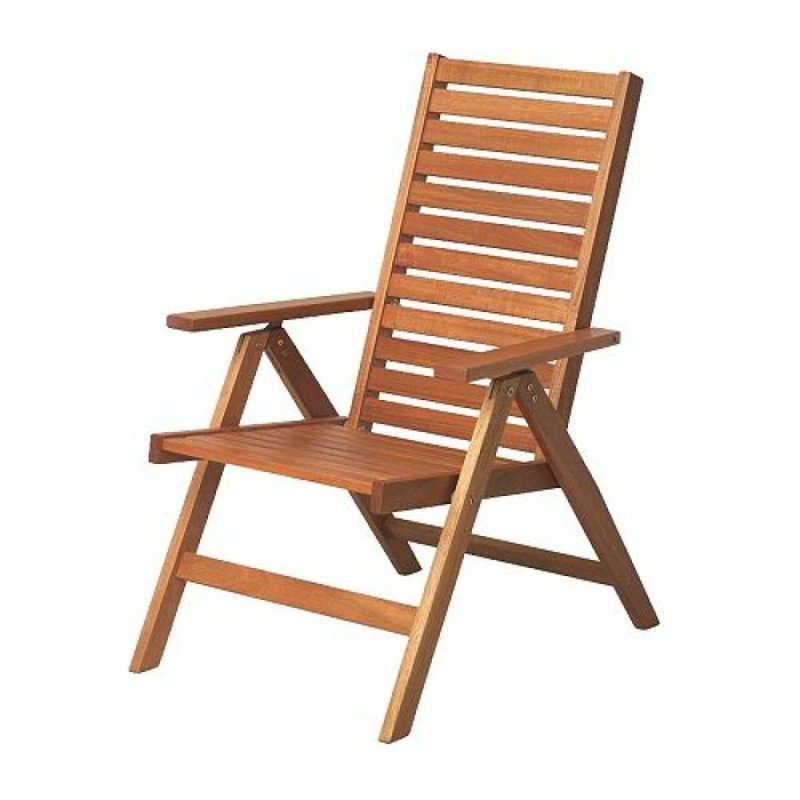 Деревянное кресло ikea