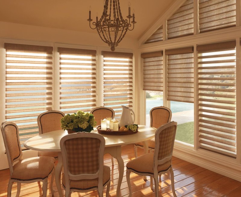 Плиссе hunter douglas