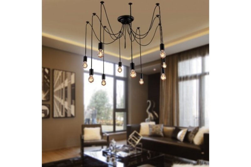 Люстра edison chandelier