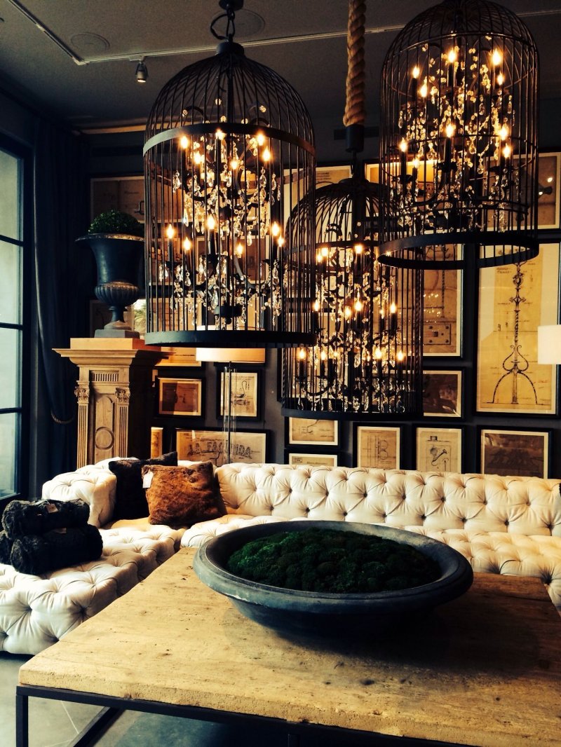 Restoration hardware люстра