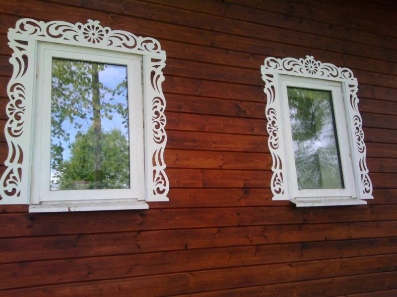 Резные наличники на окна