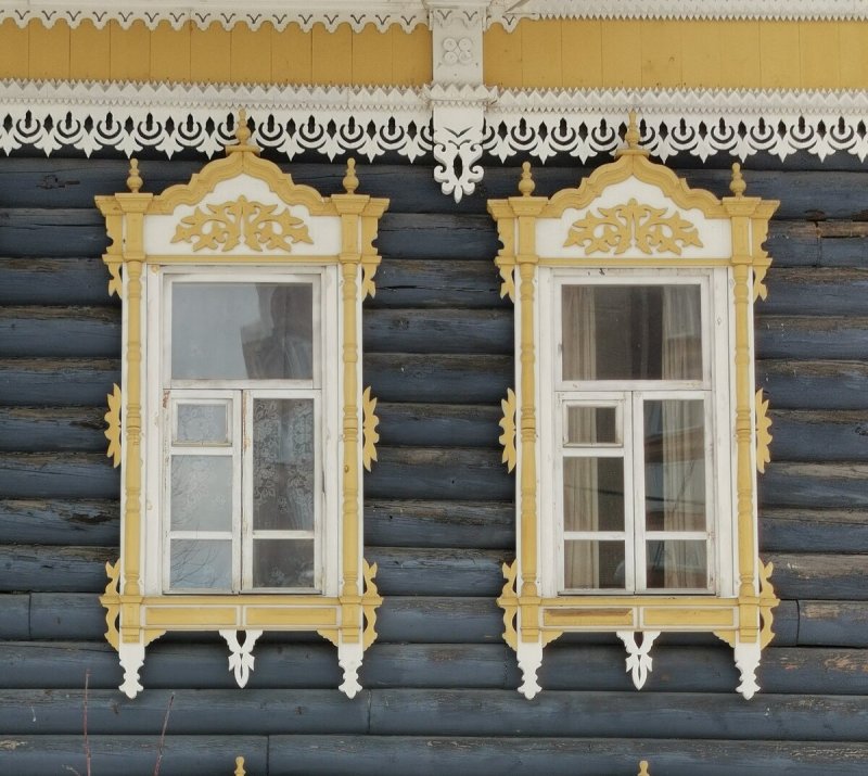 Красивые наличники для деревянного дома
