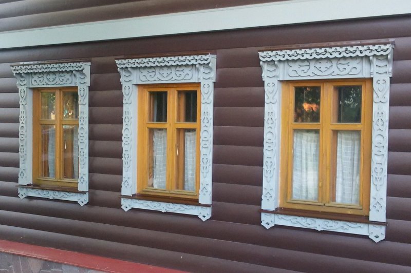 Деревянные наличники на окна