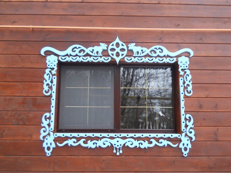 Резные наличники на окна