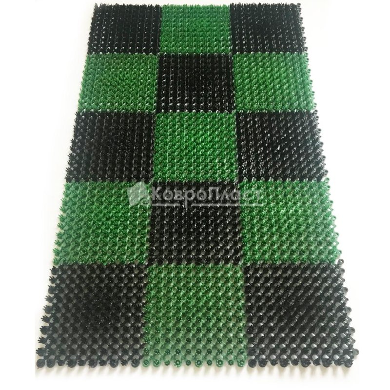 Коврик vortex травка чернозелный 42х56см 23001