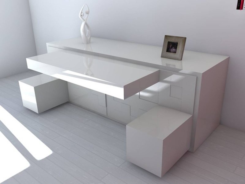 Комодстол трансформер olissys bureau