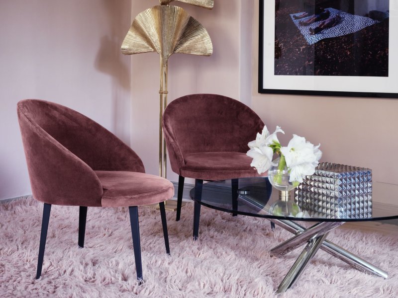 Floria velvet chair