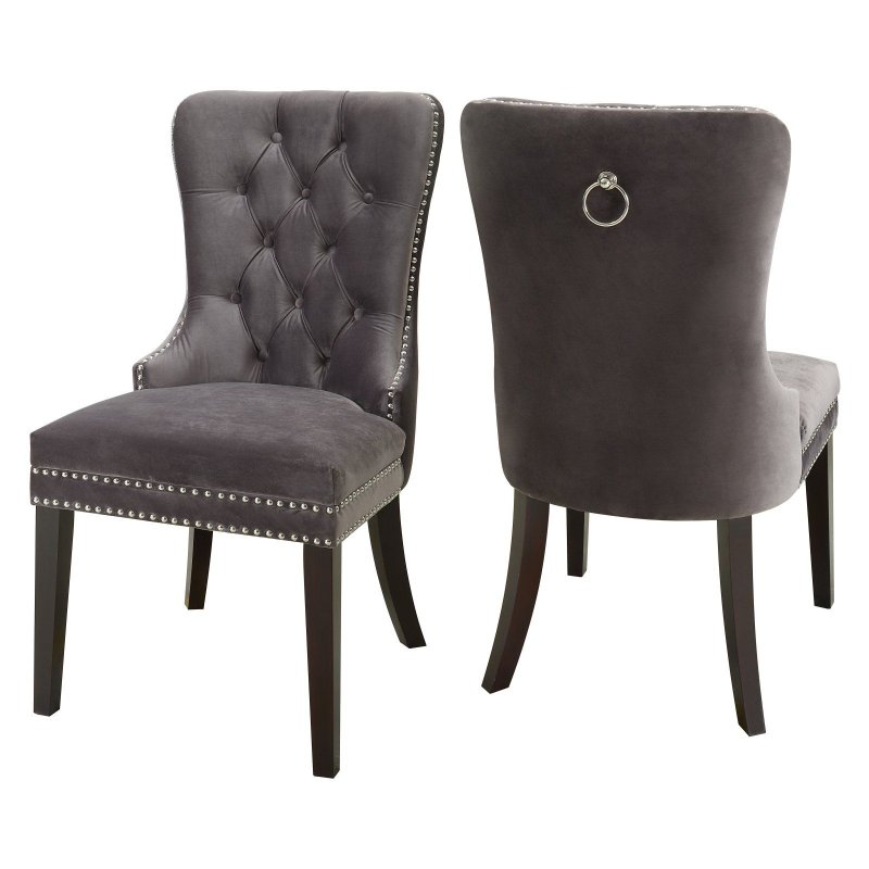 Стул dining chair foucault blue