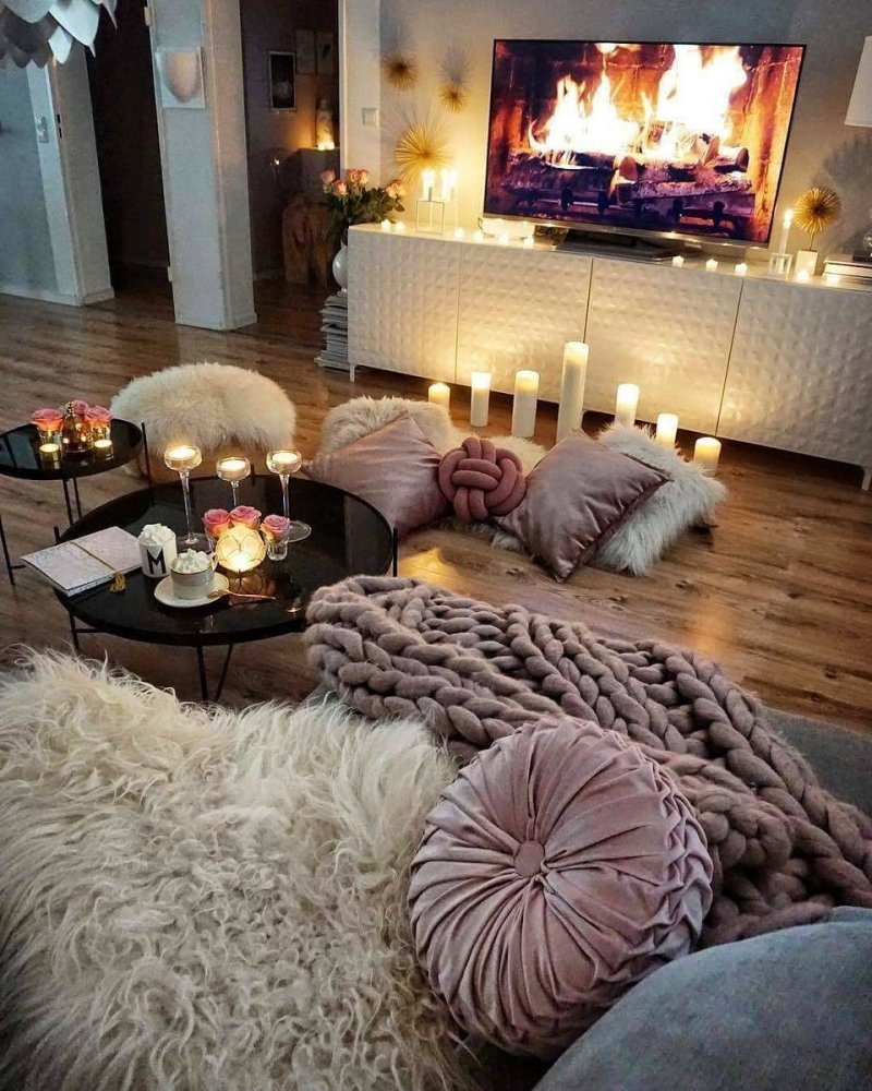 Гостиная уютная