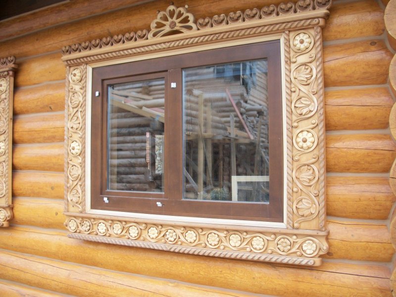 Деревянные наличники на окна
