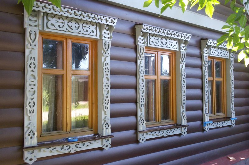 Деревянные наличники на окна