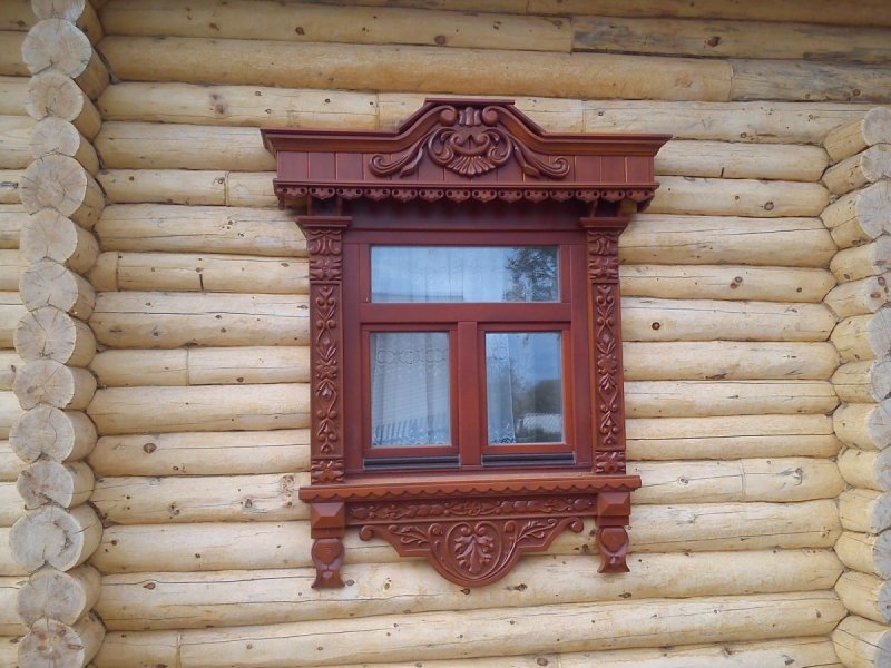 Владимирская пропильная резьба наличники