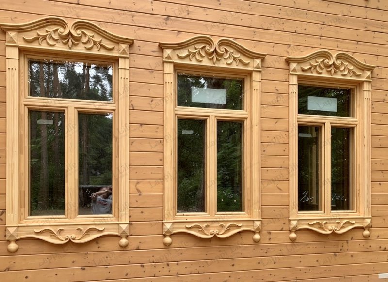 Наличники на окна деревянные