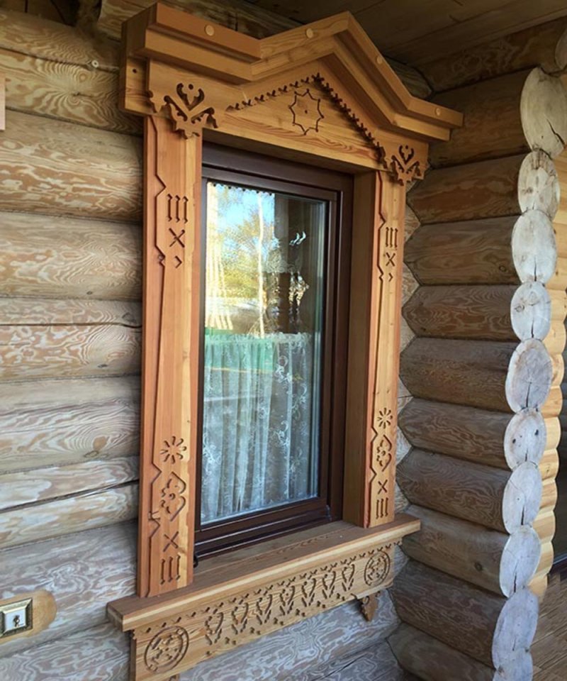Красивые наличники для деревянного дома