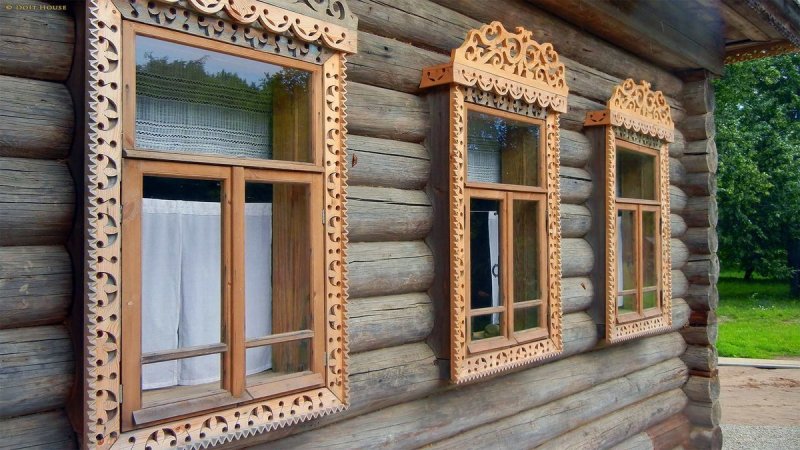 Деревянные наличники на окна