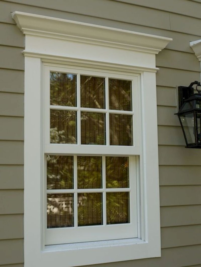 Exterior window trim