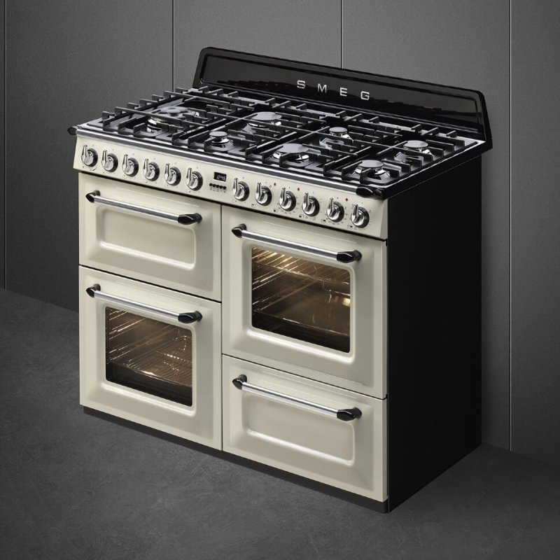 Комбинированная плита smeg tr4110bl1
