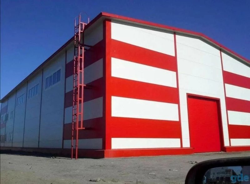 Здание из сэндвич панелей