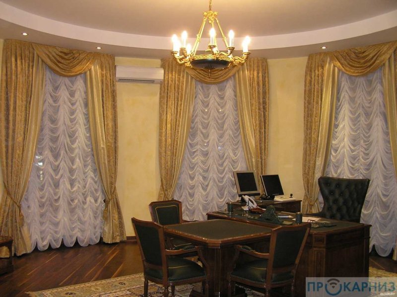 Французские шторы версаль