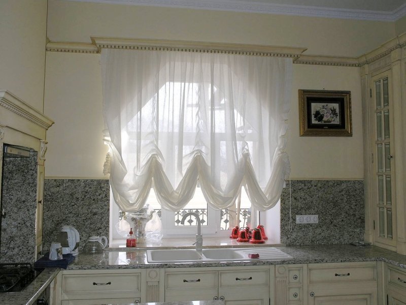 Австрийская штора