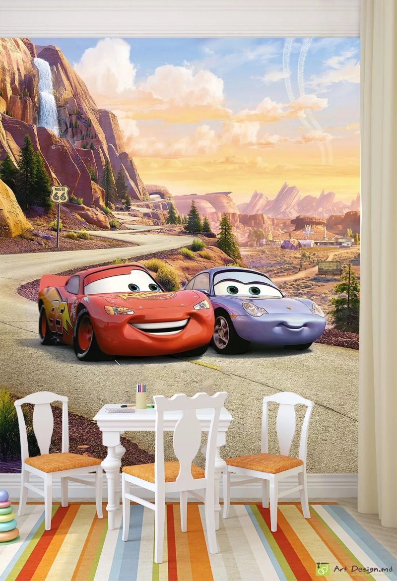 Фотообои komar disney cars3 station 84101 254х368