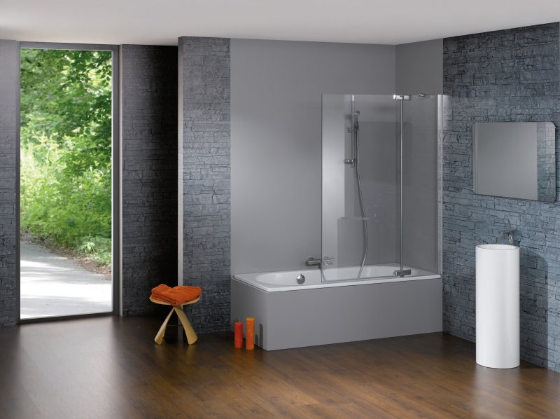 Шторка на ванну huppe design pure