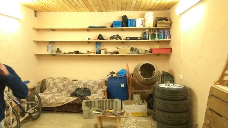 Обустройство гаража 6 х 4