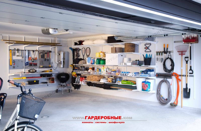 Организация пространства в гараже