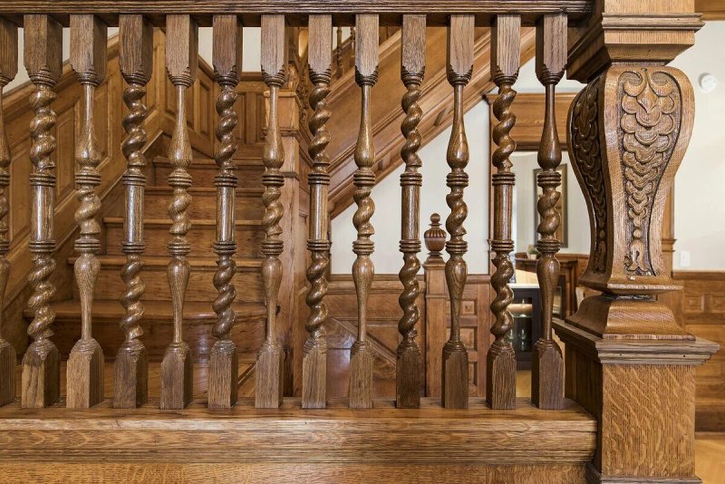 Ставрос балясины для лестниц из дерева